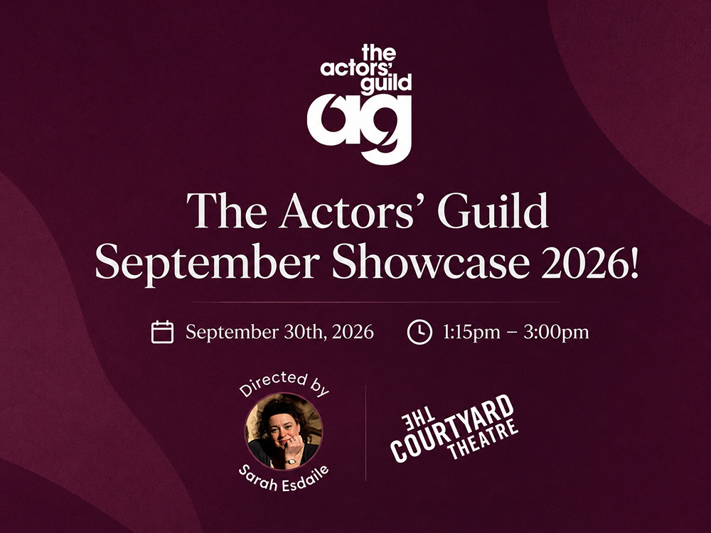 Actors' Guild September Showcase 2026
